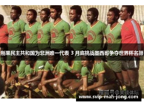 刚果民主共和国为非洲唯一代表 3 月底挑战墨西哥争夺世界杯名额